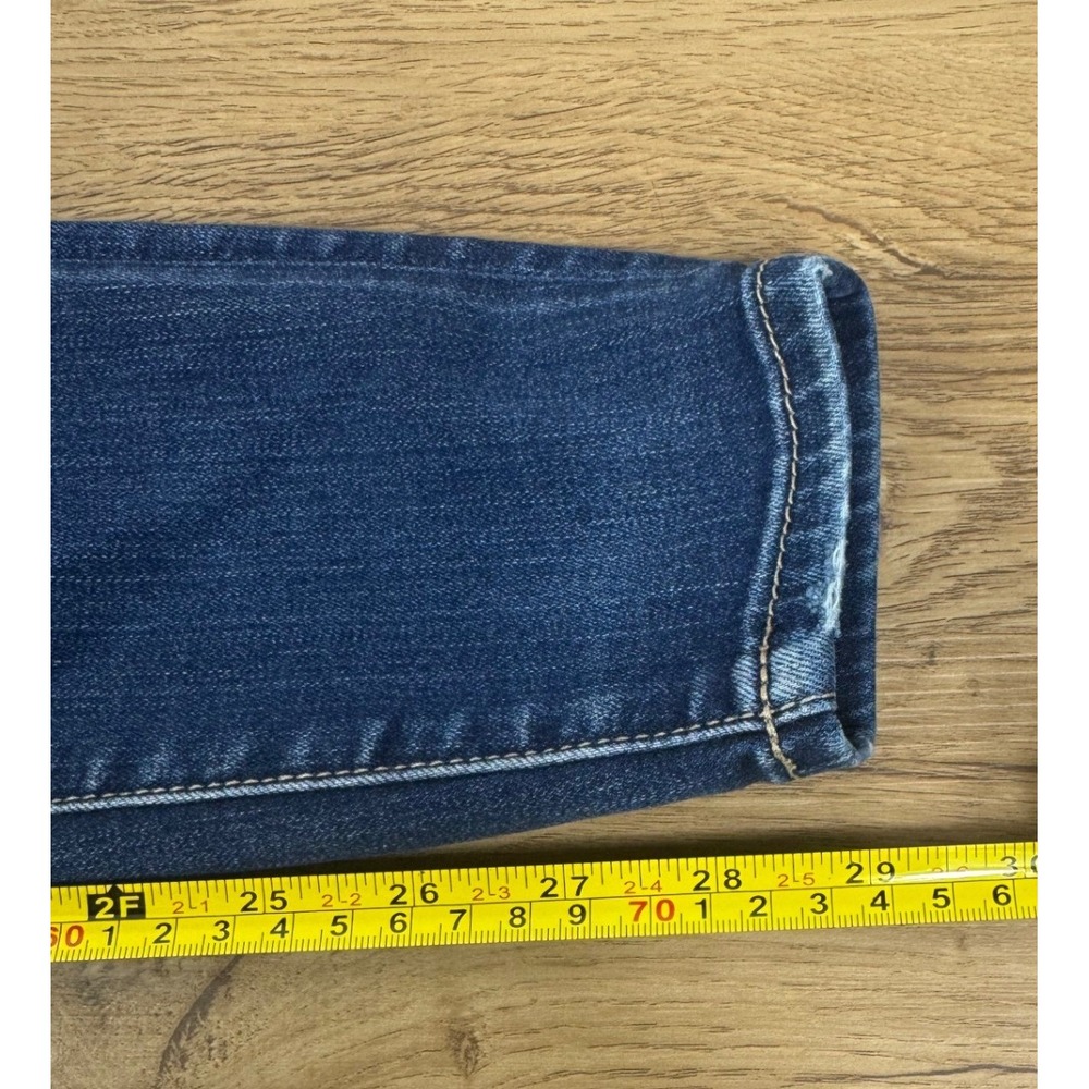 American Eagle Super Stretch Jeans Womens 0 Dark Wash Skinny Denim - Picture 14 of 16
